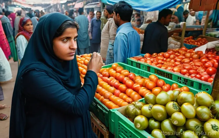 국내외 주요 농산물 가격 정보 - **Prompt 1: A Farmer's Hope Amidst Changing Seasons**
    A realistic, high-definition image of an e...