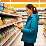 Home 17 저염식 식자재 추천 - **Prompt:** A concerned yet determined adult individual, dressed in casual, modern attire, stands in...